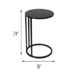 Cava Natural Wood Side table - Image 9