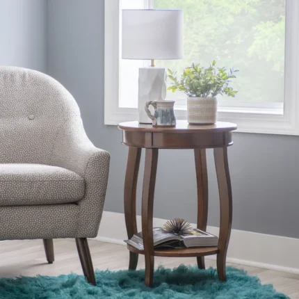 Charming Natural wood Side table