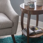 Charming Natural wood Side table - Image 2