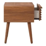 Birilian Natural Wood Side table - One drawer - Image 9