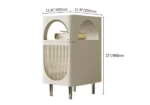Moderno Natural wood Side table - Image 8