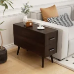 Monumo Natural Wood Side table - 2 drawers - Image 5