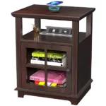 Cherelyn Natural Wood Side table - Image 4