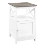 Cazablank Natural wood Side table - One Shelf - Image 3