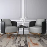 Debora-natural wood -arm chair - Image 4