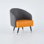 Selo leather Modern Arm chair - Image 9