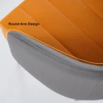 Selo leather Modern Arm chair - Image 11