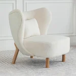 Katrin Arm chair Natural wood - Image 2