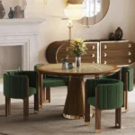 Bergument Modern natural wood Arm chair