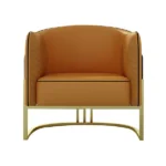 Metal chair leather - LAROCHE - Image 6