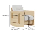 Vaio Wooden rocking chair - Image 9