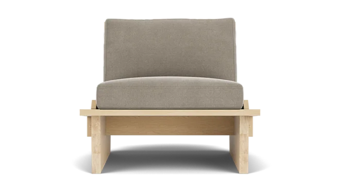 Natural wood chair - Wilson - Image 5