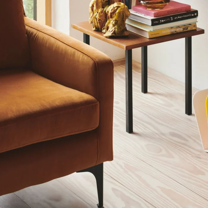 Willy Natural wood Armchair - Image 3