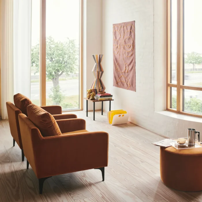 Willy Natural wood Armchair - Image 4
