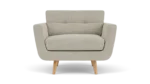 Natural wood upholstered chair - VERA