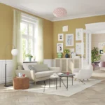 Natural wood upholstered chair - VERA - Image 2