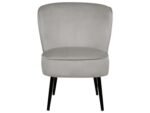 Landro Upholstered Natural wood chair - Image 3