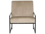 Arm chair with black frame-DELARY - Image 3