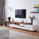 Rikke Natural wood tables set - Set of 2 - Image 4