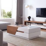 Rikke Natural wood tables set - Set of 2 - Image 6