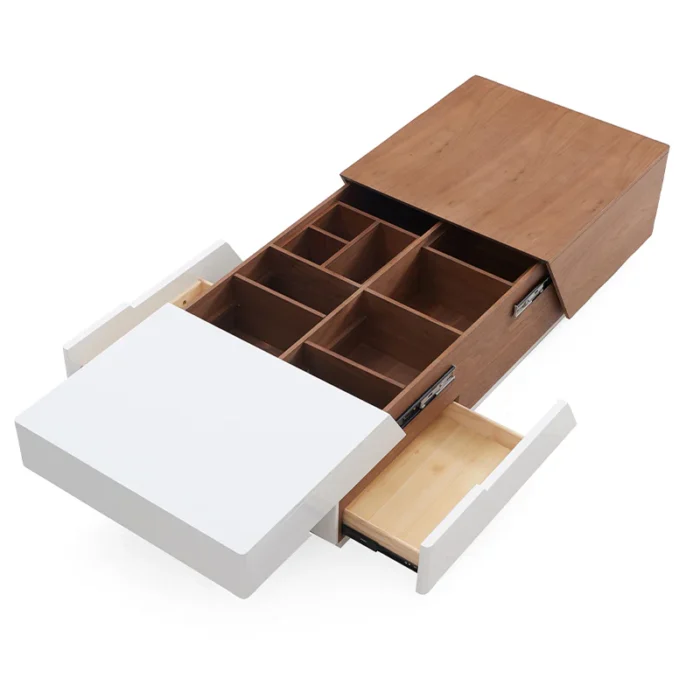 Rikke Natural wood tables set - Set of 2 - Image 7