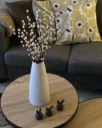 Alice Natural wood with Metal Coffee tables - Set of 3 - Image 3