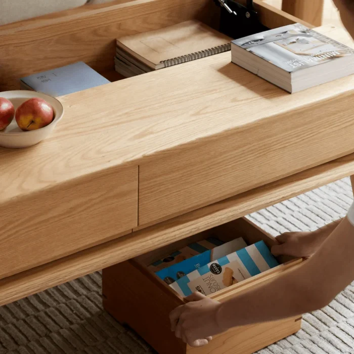 Malibu Natural wood Coffee table - Image 2
