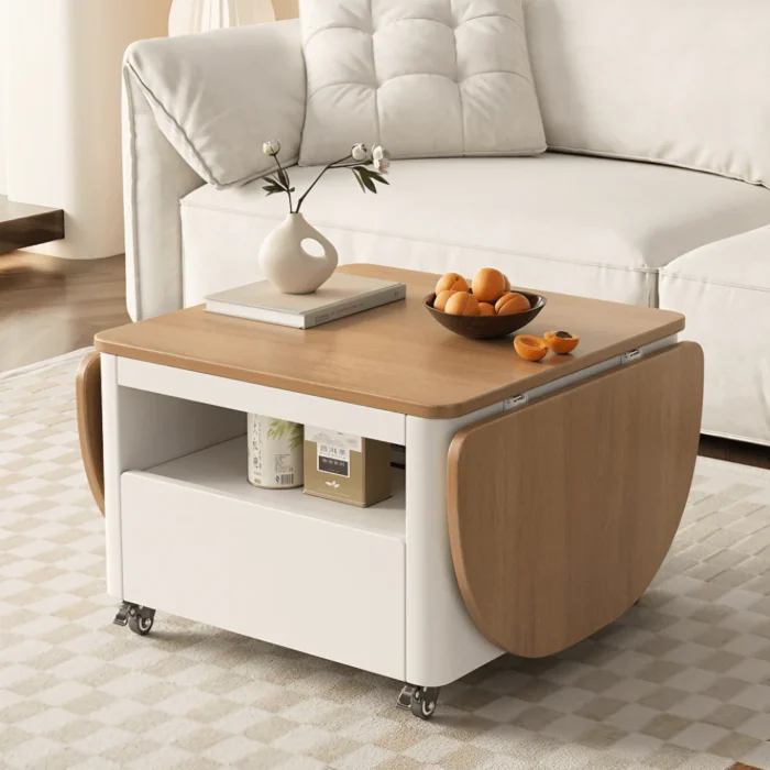 Bikia Natural wood coffee table - Image 3
