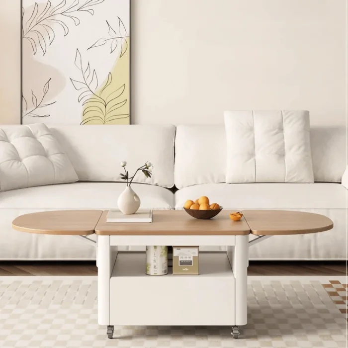 Bikia Natural wood coffee table - Image 4