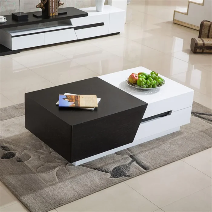 Moka Natural wood Coffee table - Image 12