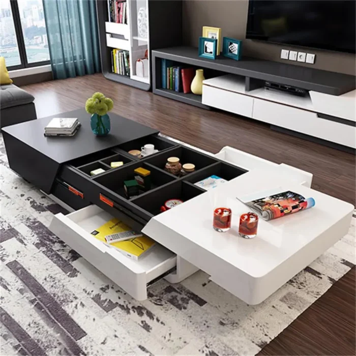 Moka Natural wood Coffee table - Image 1