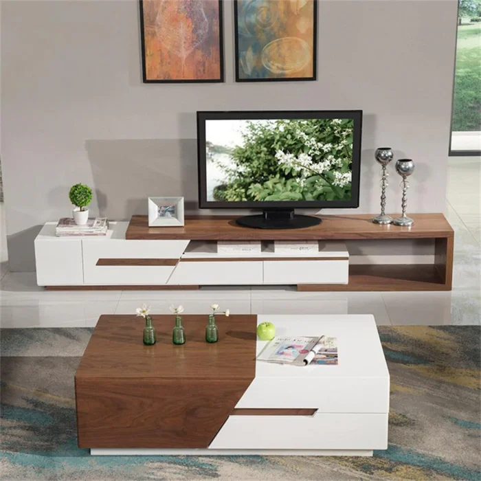 Moka Natural wood Coffee table - Image 7