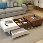 Moka Natural wood Coffee table - Image 8
