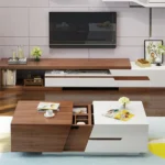 Moka Natural wood Coffee table - Image 11
