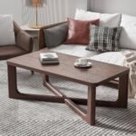 Kenviie Coffee table Natural wood - Image 4