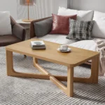 Kenviie Coffee table Natural wood - Image 5