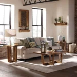 Berkshire Natural wood Side table - Image 2