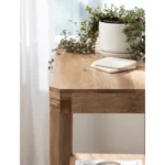 Laurel Natural wood Side table - Image 6