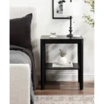 Laurel Natural wood Side table - Image 10
