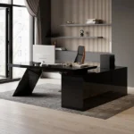 Granzi Modern Black Desk - Image 2