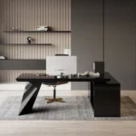 Granzi Modern Black Desk - Image 4