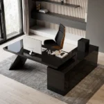 Granzi Modern Black Desk - Image 6