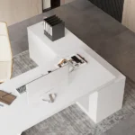Granzi Modern Black Desk - Image 8