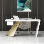 Cramphe Modern Desk with drawers - Image 16