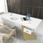Cramphe Modern Desk with drawers - Image 19