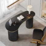 Hetachi Modern Desk - Natural wood - Image 2