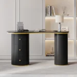 Hetachi Modern Desk - Natural wood - Image 5