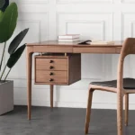 Crasmo Natural wood Desk - Image 4