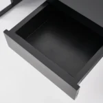 Remi Desk Natural wood with Metal - Image 4
