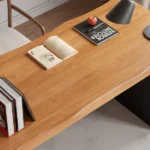 Wendego Desk Natural wood - Image 6